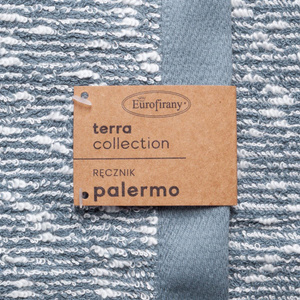 50 x 90 Bath Towel 550g/m2 Palermo1 Blue