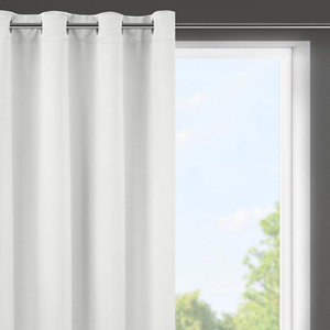 Blackout Logan Curtain 140 x 175 White Splendor