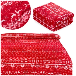 Blanket 160 x 200 Microfiber Christmas Vilde 11