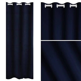 Curtain 140 x 250 Blackout Hold Holder Drawstring Pomegranate
