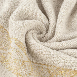 70 x 140 Bath Towel Cotton Agis 02 Beige