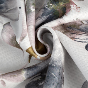 Curtain 140 x 270 Decorative Nika Tape White + Steel