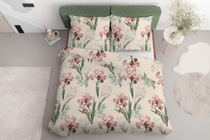Bedding 160 x 200 3pc Asti Satin Cotton 5089A