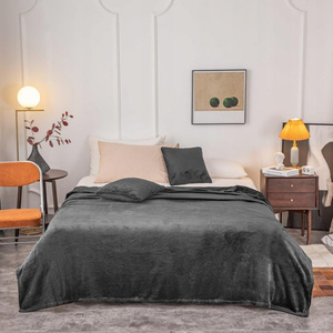 200 x 220 Microfiber Solo Blanket Black