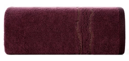 Towel 50 x 90 Bath Frotte Karin 08 Burgundy