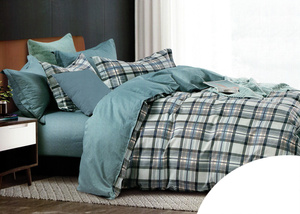 Bedding 200 x 220 3pc Satin Cotton No. A1507