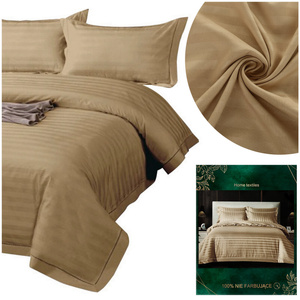 Bedding 160 x 200 3pc Satin Stripes Leon 02