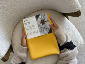 Tablecloth 150x350 Stain-resistant Surbo Mustard