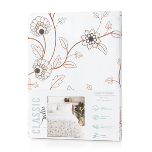 Bedding 160 x 200 3 pcs Cotton Satin Spring 44