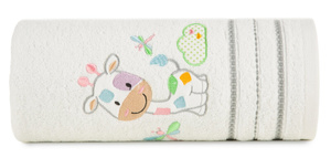 Baby33 Children's Bath Towel 50 x 90 White