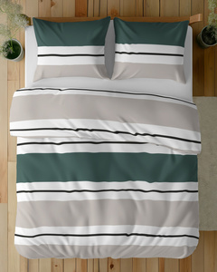 Bedding 220 x 200 3pcs Asti Satin Cotton 5219B