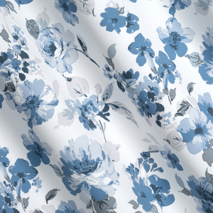 Caren Blackout Curtain 140 x 250 Blue