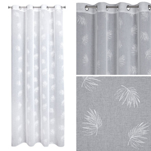 Curtain 140 x 260 Decorative Jessi White Swivels