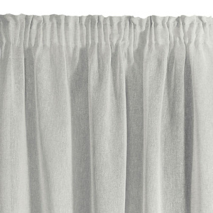 Decorative curtain Alice on tape 140 x 270 Cream