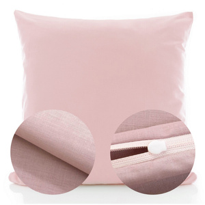 Cotton pillowcase 45 x 45 Uniform Ola Brown Pink