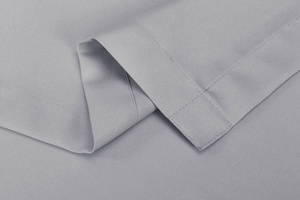 Tablecloth 140x220 Stainproof Classic Elegant Gray