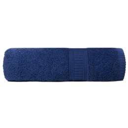 Cotton Towel 500 GSM Charlie Navy Blue 50x90