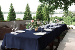 Tablecloth 120x200 Stainproof Classic Savio Pomegranate