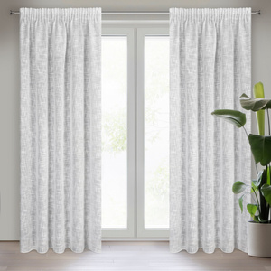 Curtain 140 x 270 Decorative Rubi Tape White