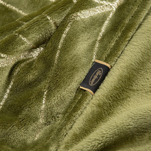 Blanket 150 x 200 Microfiber Lotus4 Olive+Zl
