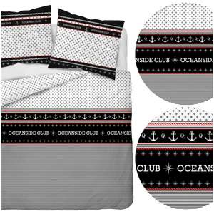 Bedding 220 x 200 3pcs Asti Satin Cotton 4920_B