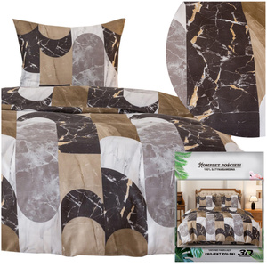 Bedding 140 x 200 2 pcs Satin Maria 3056