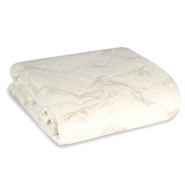 Quilt 200 x 220 Quilted Velvet Luiz6 Cream+Gold