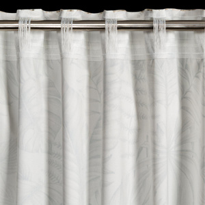 Curtain 140 x 270 Decorative Tape Saba Bia+Beige