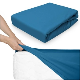 140 x 200 Jersey sheet with elastic Janet 06