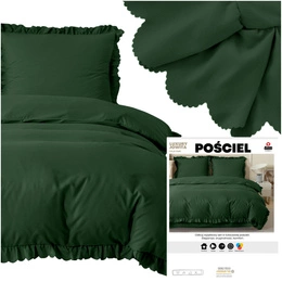 Bedding set 160 x 200 4 pcs with Ruffle Luxury Jowita 05