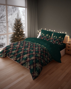 Bedding 160 x 200 3pc Vicenza Cotton pattern 5818B