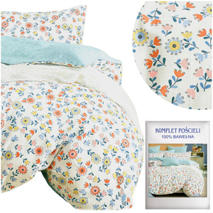 Bedding 200 x 220 3 pcs Cotton Satin no. A1721