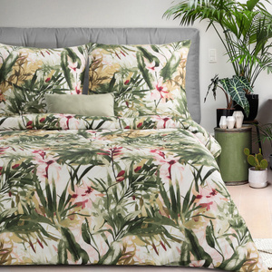 Bedding set 220 x 200 3 pcs Cotton Satin Spring 43