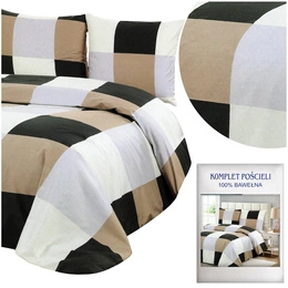 Bedding 200 x 220 3pc Satin Cotton No. A1567