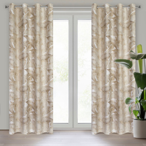 Ready Curtain Samira 140 x 250 White + Beige