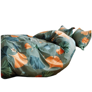 Bedding 160 x 200 3pcs Cotton Satin No. A1793