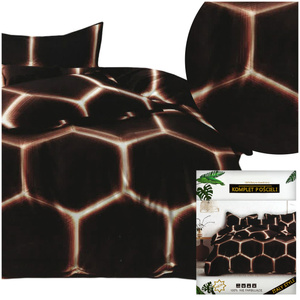 Bedding 160 x 200 3-piece Satin Dalwin 1117