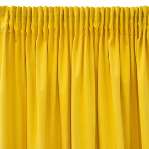 Curtain 140 x 270 Decorative Pierre Cardin Sibel Mustard