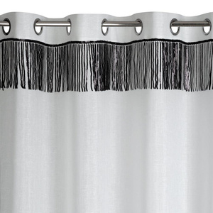 Decorative Curtain Jasper 140 x 250 White Throw