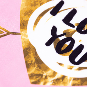 Pillowcase 40 x 40 Decorative Heart Velvet 05