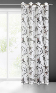 Decorative Curtain Aida Sliders 140 x 250 B+Beige