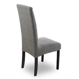 Velvet Chair Cover 35x55x30 Pokr05 Steel