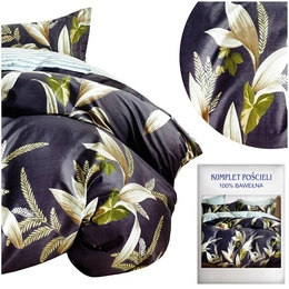 Bedding 160 x 200 3pc Satin Cotton No. A1546