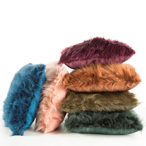 Fur Pillowcase 819 45 x 45 Dark Purple