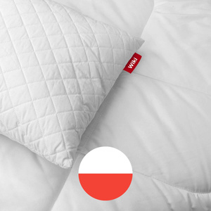 Pillow 40 x 80 Quilted Granulate with Zipper Wiki