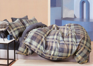 Bedding set 160 x 200 3 pcs Cotton Satin no. A1811