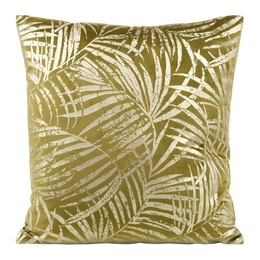 45 x 45 Decorative Velvet Blink26 Olive Pillowcase