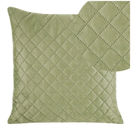 40 x 40 Quilted Velvet Pillowcase Luiz3 J. Green