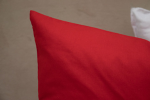 Cotton pillowcase 50 x 60 Uniform Ola Red 