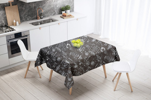 Tablecloth 140 cm Decorative by the Meter Lena 27